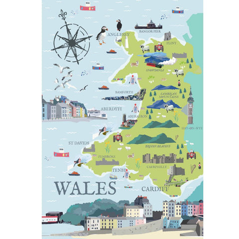 BOYNS346:Wales Map