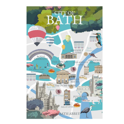 BOYNS348:City of Bath Map