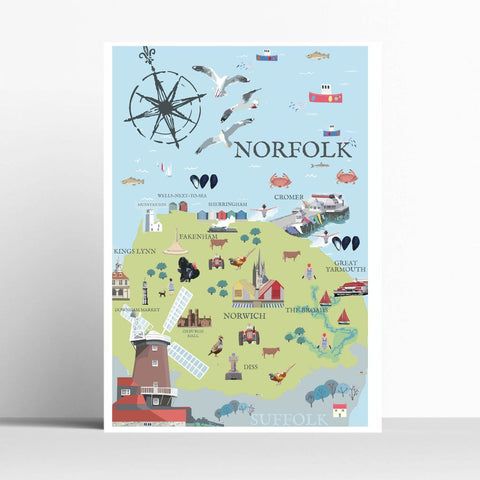 BOYNS118:Norfolk map