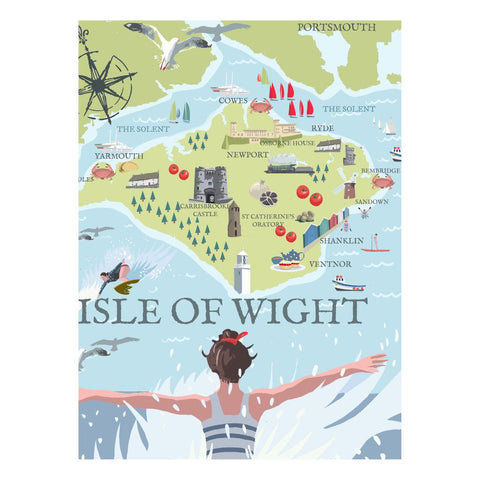 BOYNS115:Isles of wight map