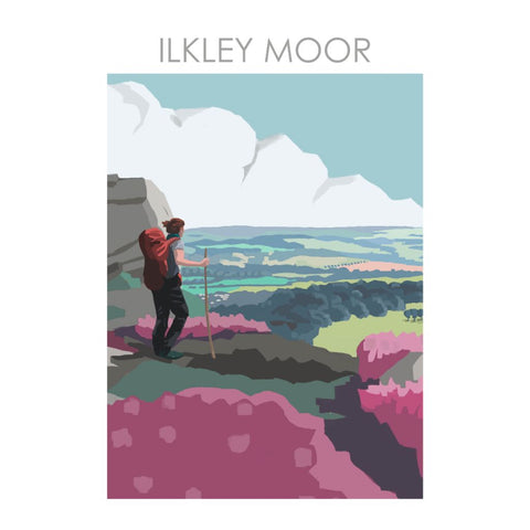 BOYNS063:Ilkley Moor walker