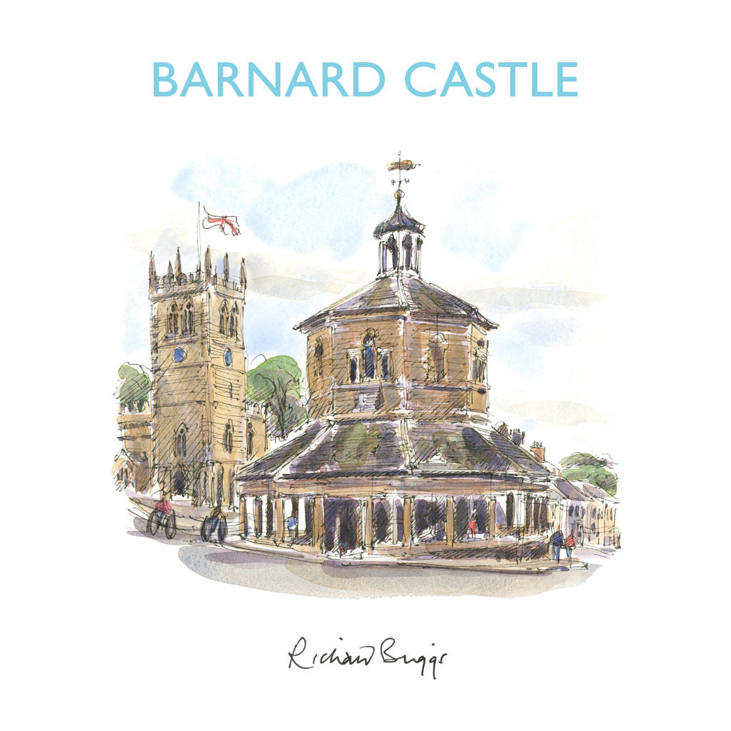 BRI257: Barnard Castle The Buttermarket, Barnard Castle