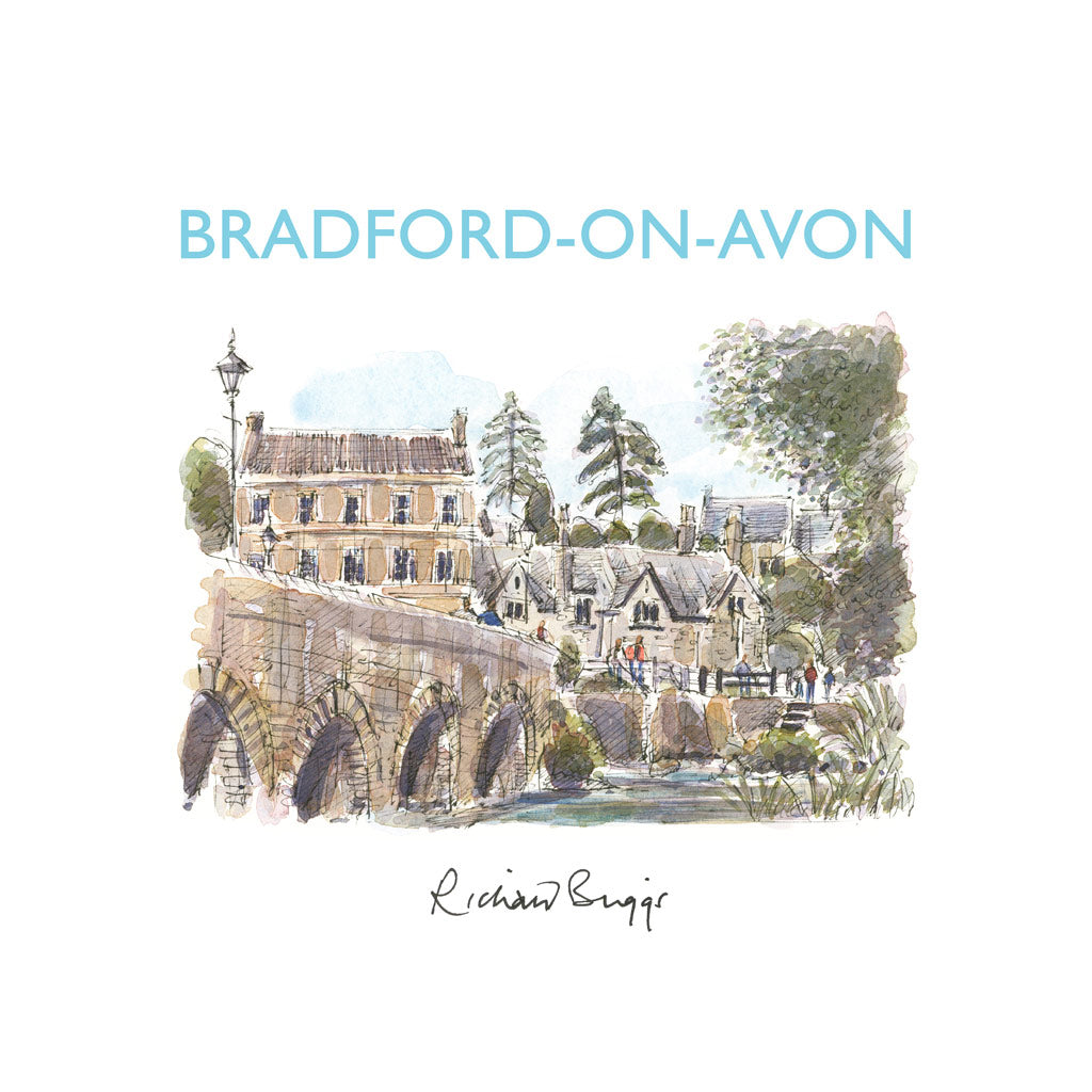 BRI264: Bradford on Avon Town Bridge across the Avon
