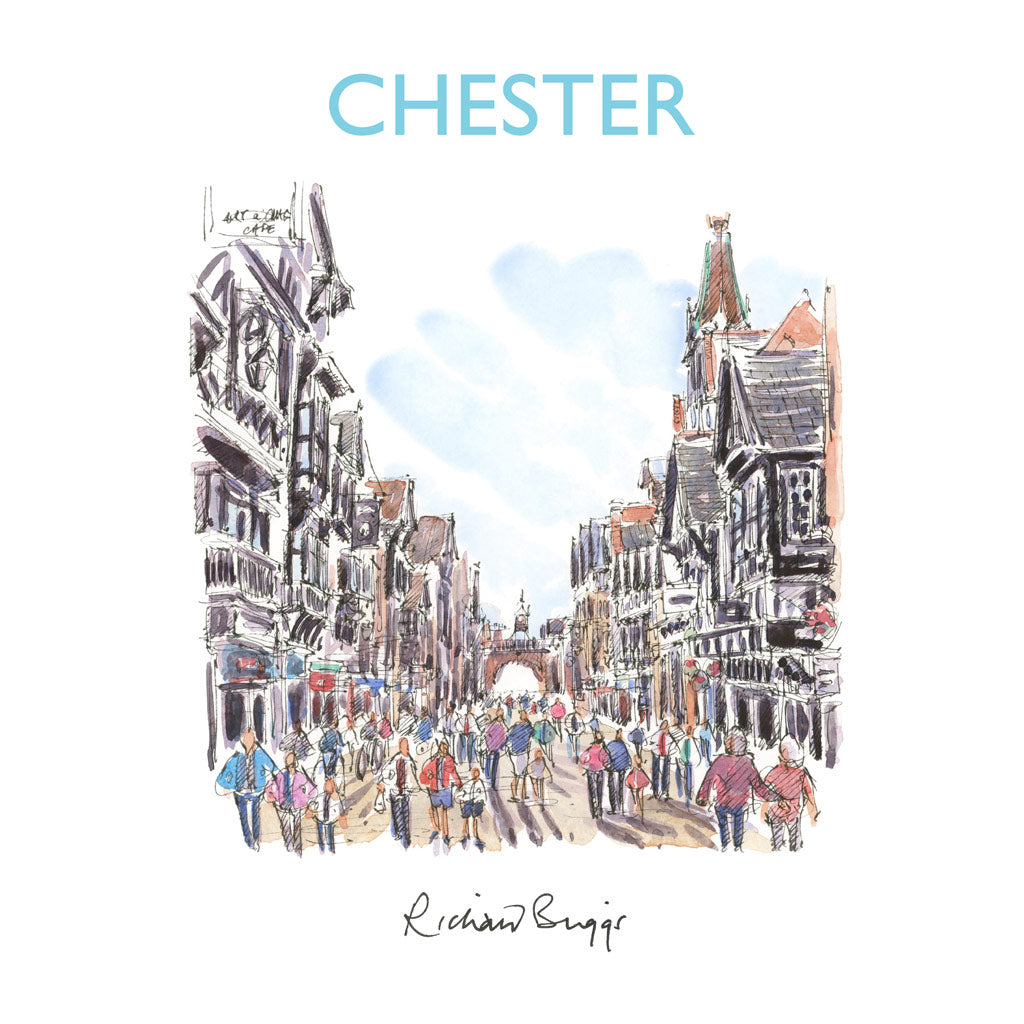 BRI281: Chester A stroll along Eastgate Street, Chester