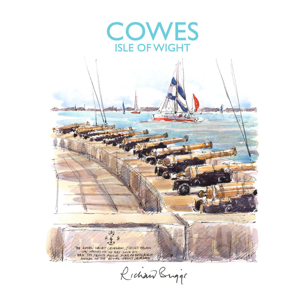 BRI296: I of W Cannons at Cowes, The Royal Yacht Squadron