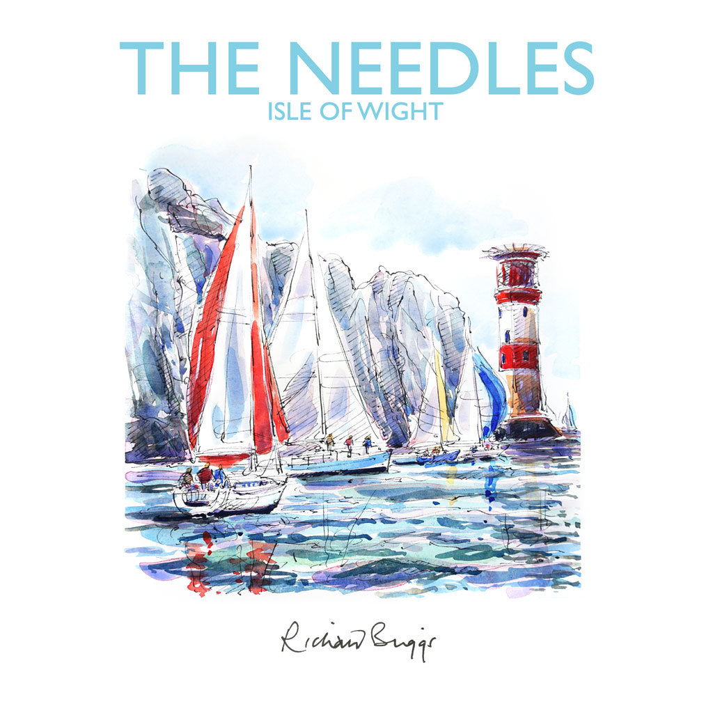BRI300: I of W Sailing round the Needles