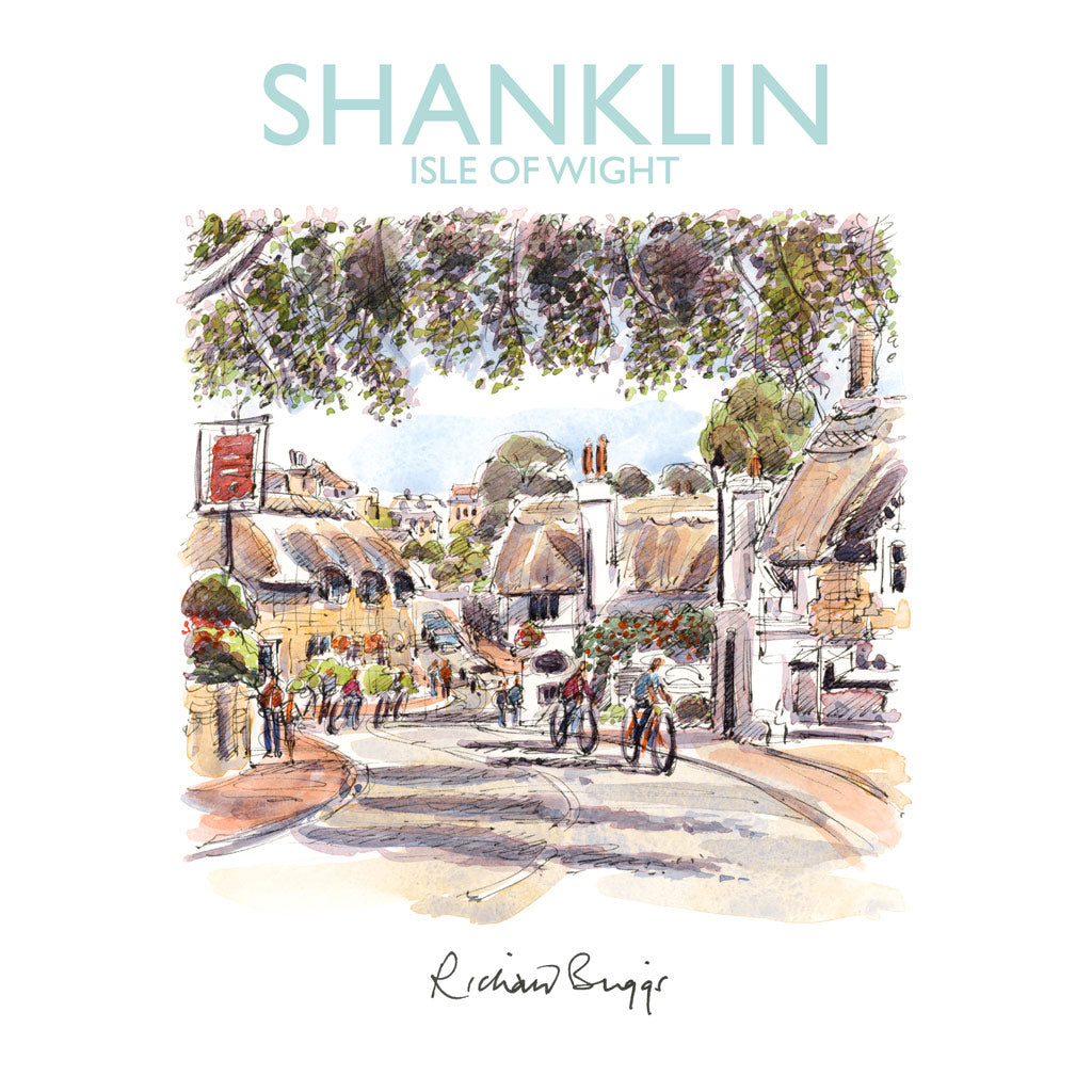 BRI301: I of W Summer's day, Shanklin Old Village, Isle of Wight