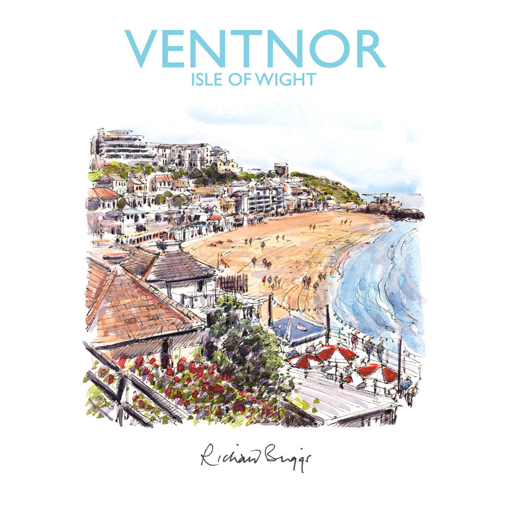 BRI302: I of W Summer's day, Ventnor, Isle of Wight