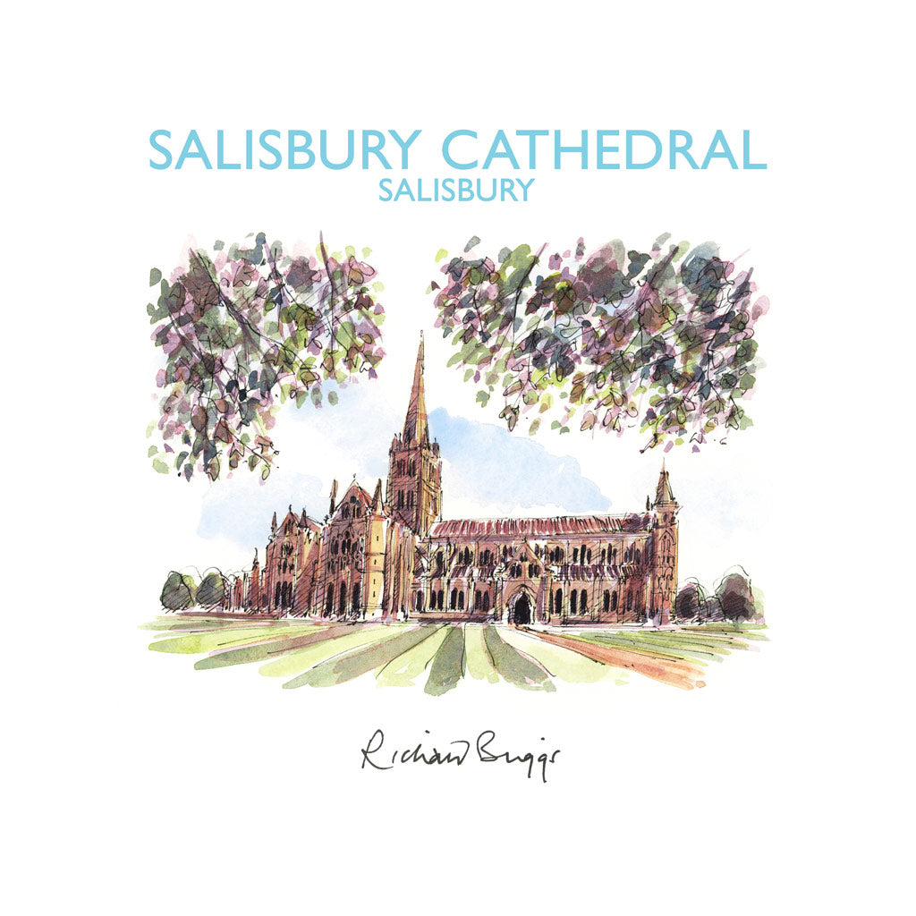 BRI338: Salisbury Summer's day at Salisbury Cathedral