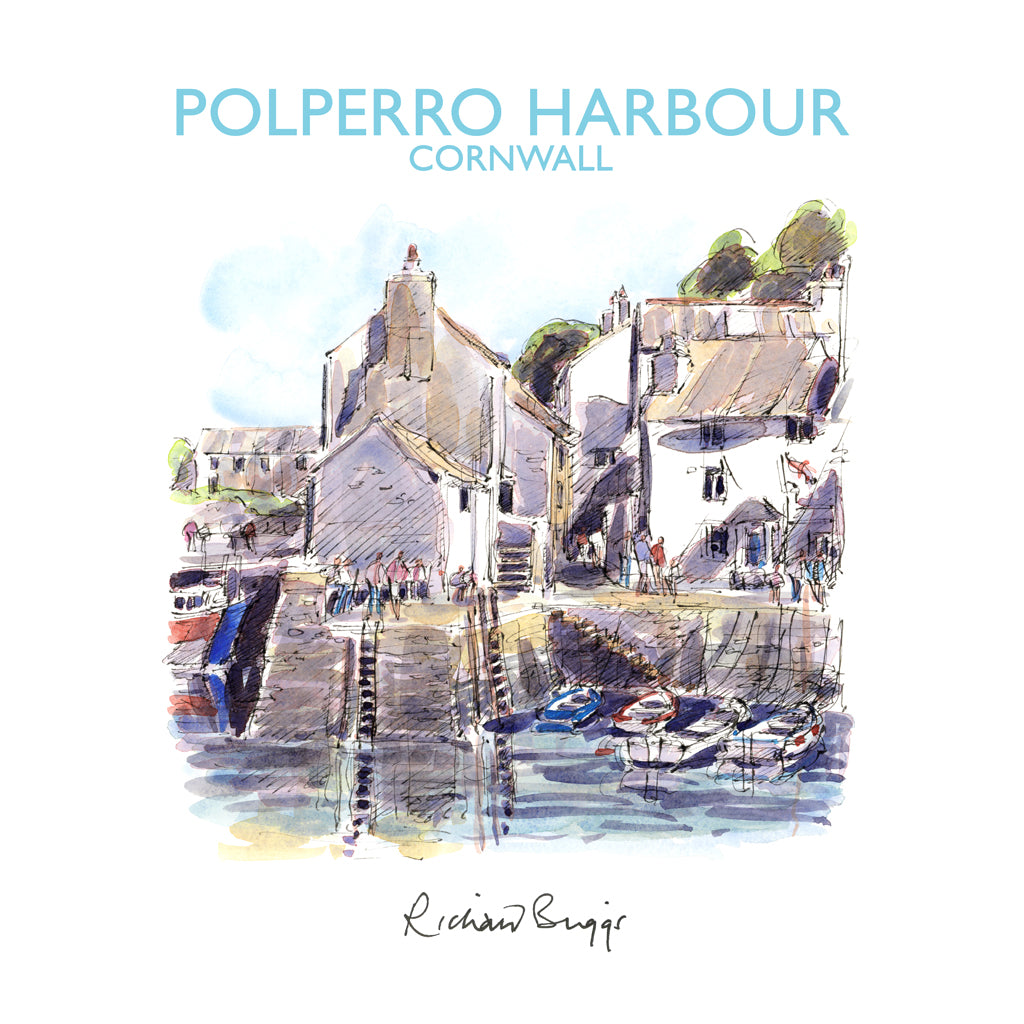 BRI357: Polperro Harbour, Cornwall