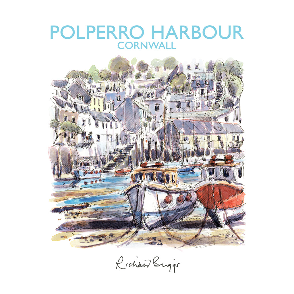 BRI359: Polperro Harbour, Cornwall