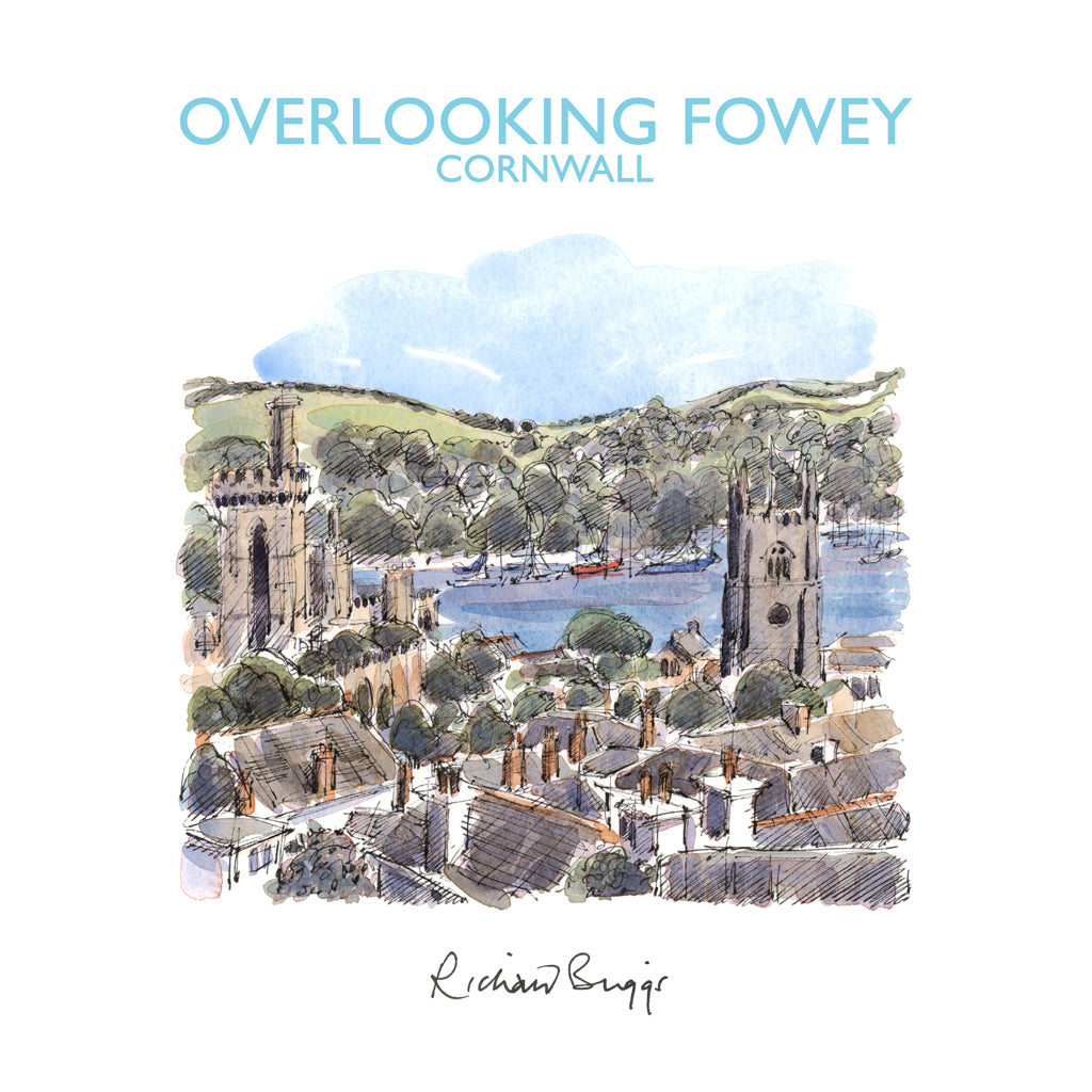 BRI360: Overlooking Fowey, Cornwall