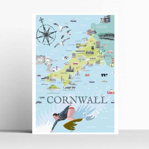 BOYNS216:Cornwall map