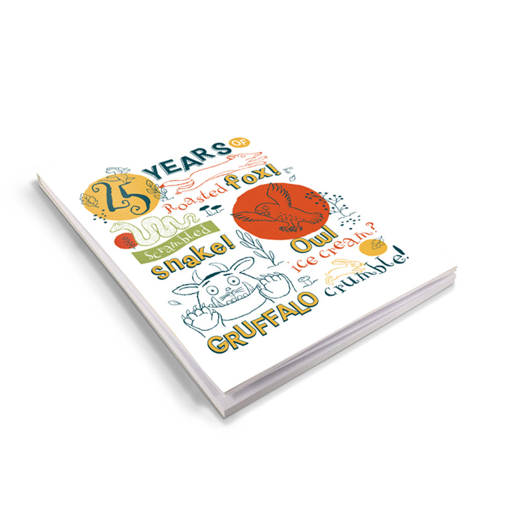 Celebrate 25 Years of the Gruffalo with this Limited-Edition Notepad!