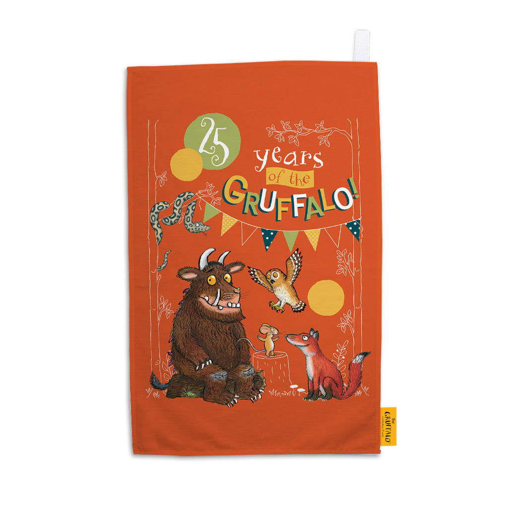 Celebrate 25 Years of the Gruffalo with This Delightful Tea Towel!