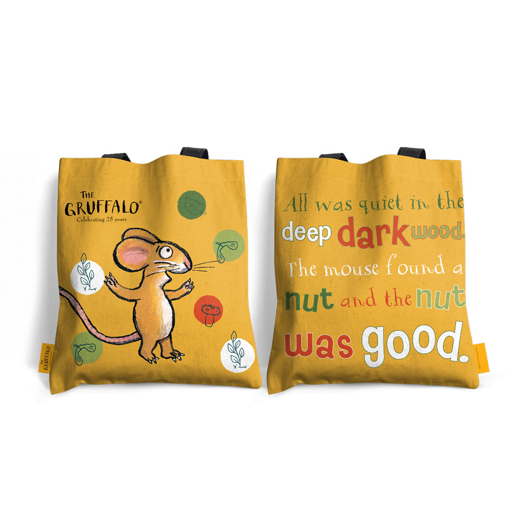 Gruffalo Adventure with this 25th Anniversary Edge-to-Edge Tote!