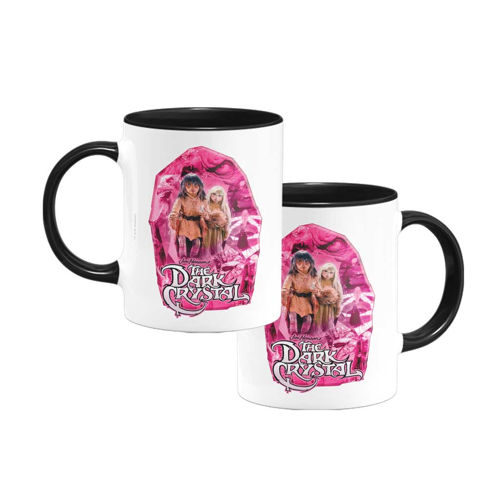Crystal of Truth - The Dark Crystal Coloured Mug Black