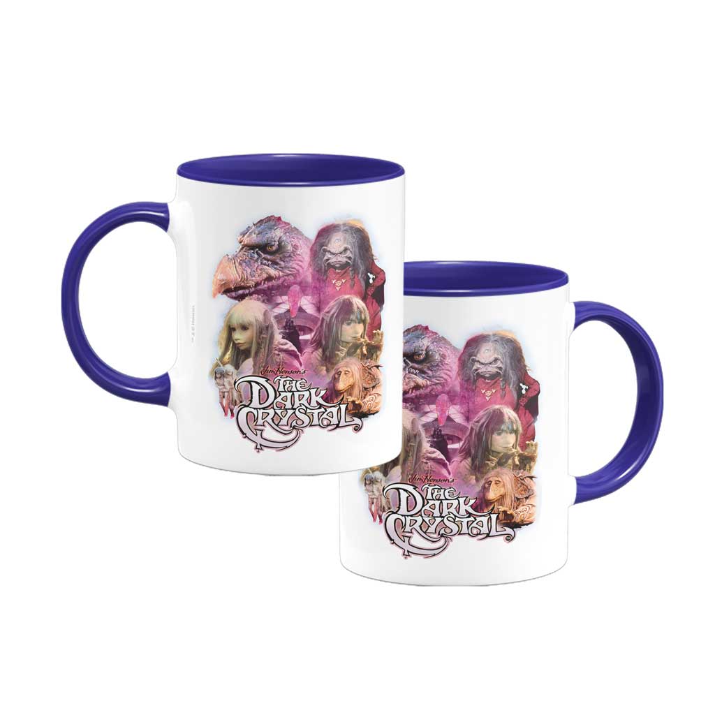 The Dark Crystal Prophecy Coloured Mug Cobalt