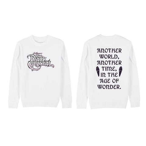 The Dark Crystal Sweatshirt White