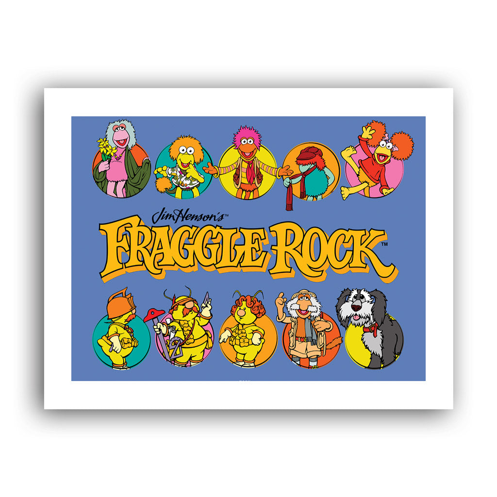 Fraggle Rock Classic Characters Art Print