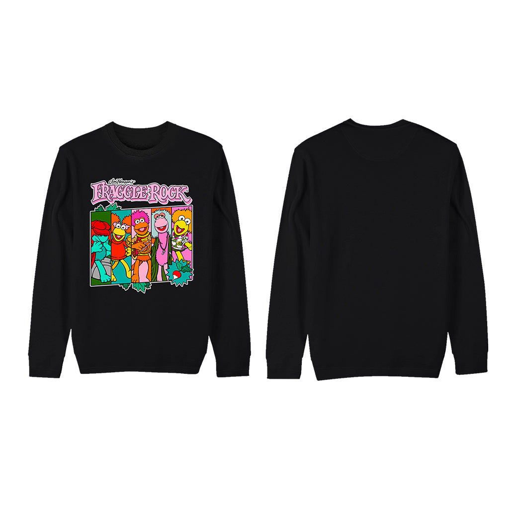 Fraggle Rock Classic Sweatshirt Black