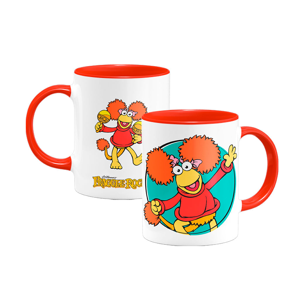 RED - Fraggle Rock Classic Coloured Mug
