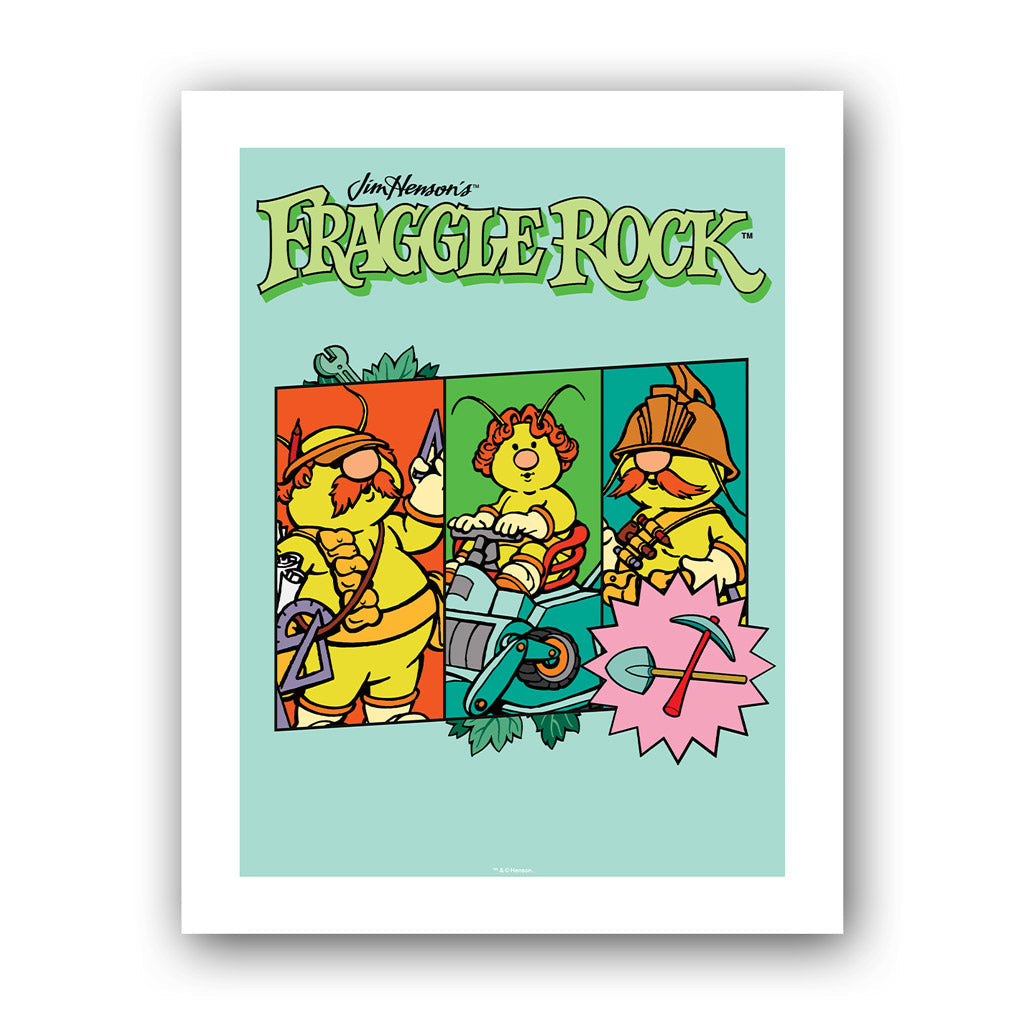 The Doozers & Tools - Fraggle Rock Classic Art Print