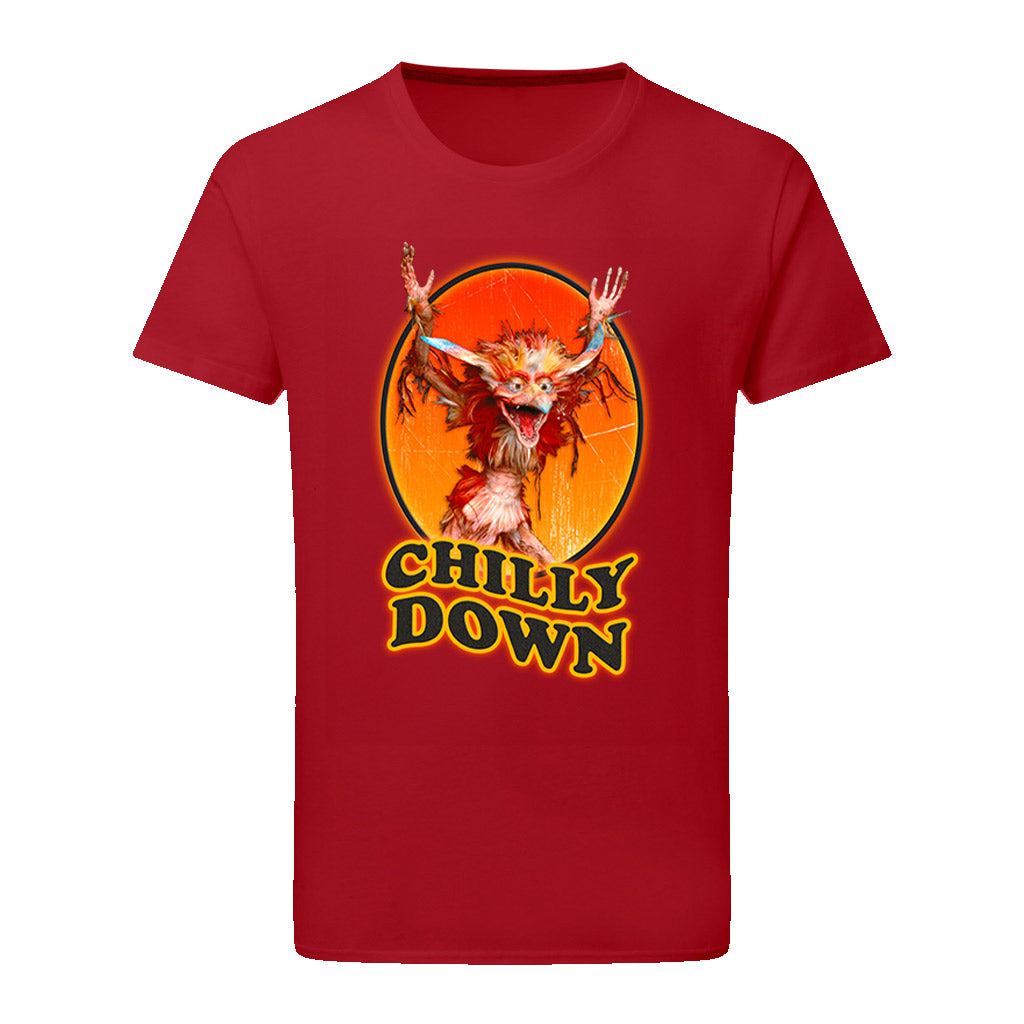 Chilly Down - Labyrinth T-Shirt Red