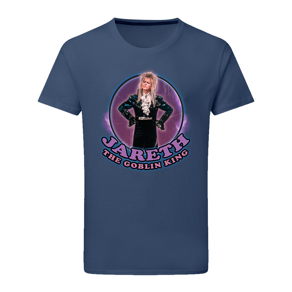 King Jareth - Labyrinth T-Shirt Navy