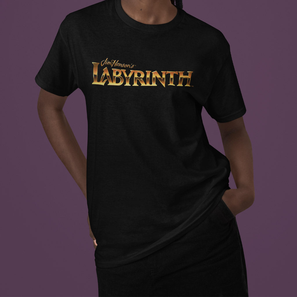The Labyrinth Movie Poster T-Shirt Black