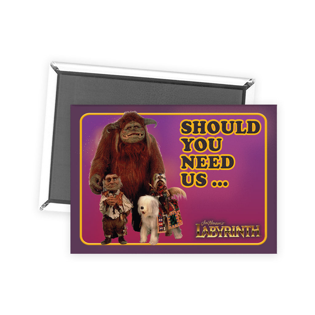 Should You Need Us - Labyrinth Magnet