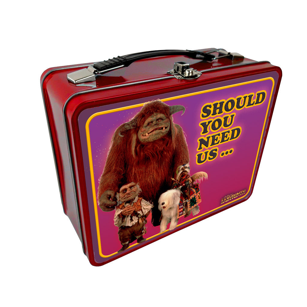 Should You Need Us - Labyrinth Metal Lunch Box