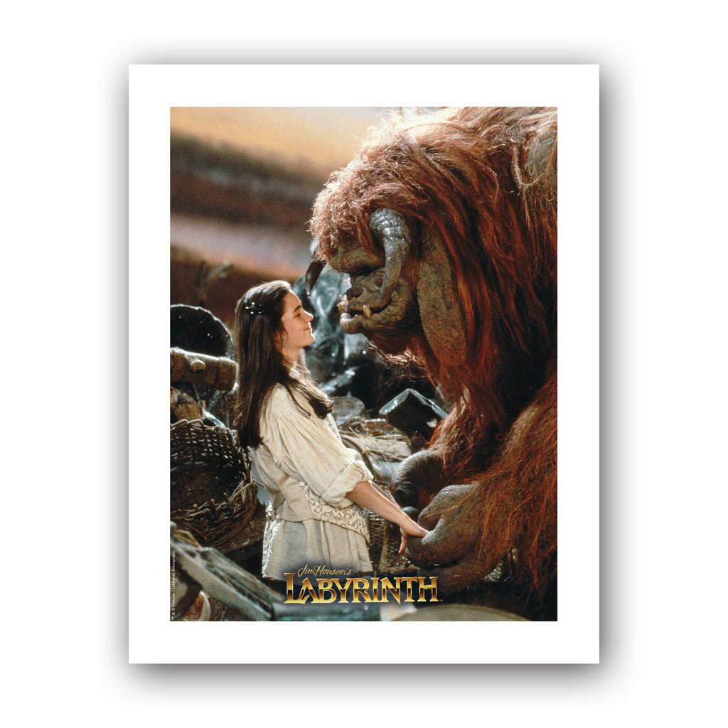 Sarah and Ludo - Labyrinth Art Print