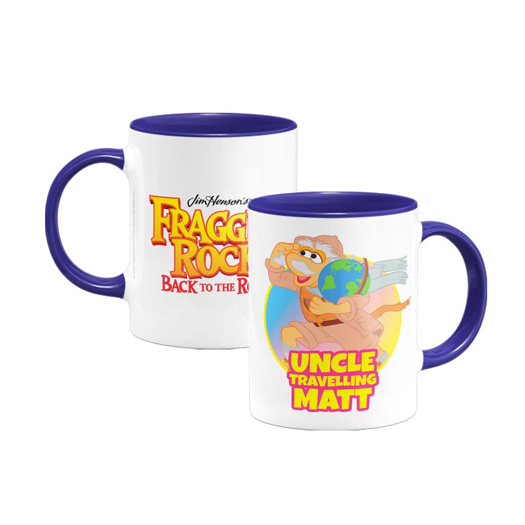 Uncle Travelling Matt - Fraggle Rock Coloured Mug