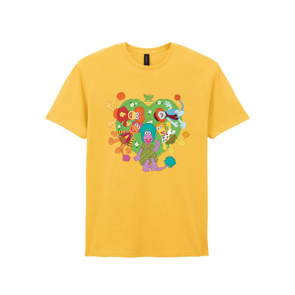 The Green Leafy Heart - Fraggle Rock T-Shirt Daisy