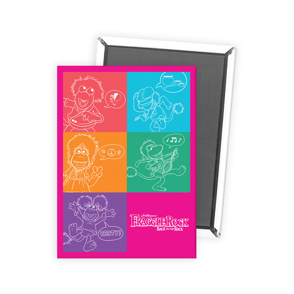 Pop Art - Fraggle Rock Magnet
