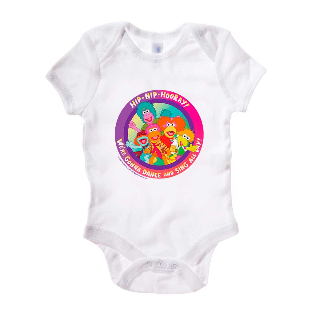 Hip-Hip-Hooray! - Fraggle Rock Baby Grow