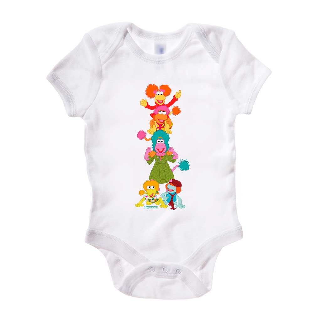 Stack Fraggles Baby Grow