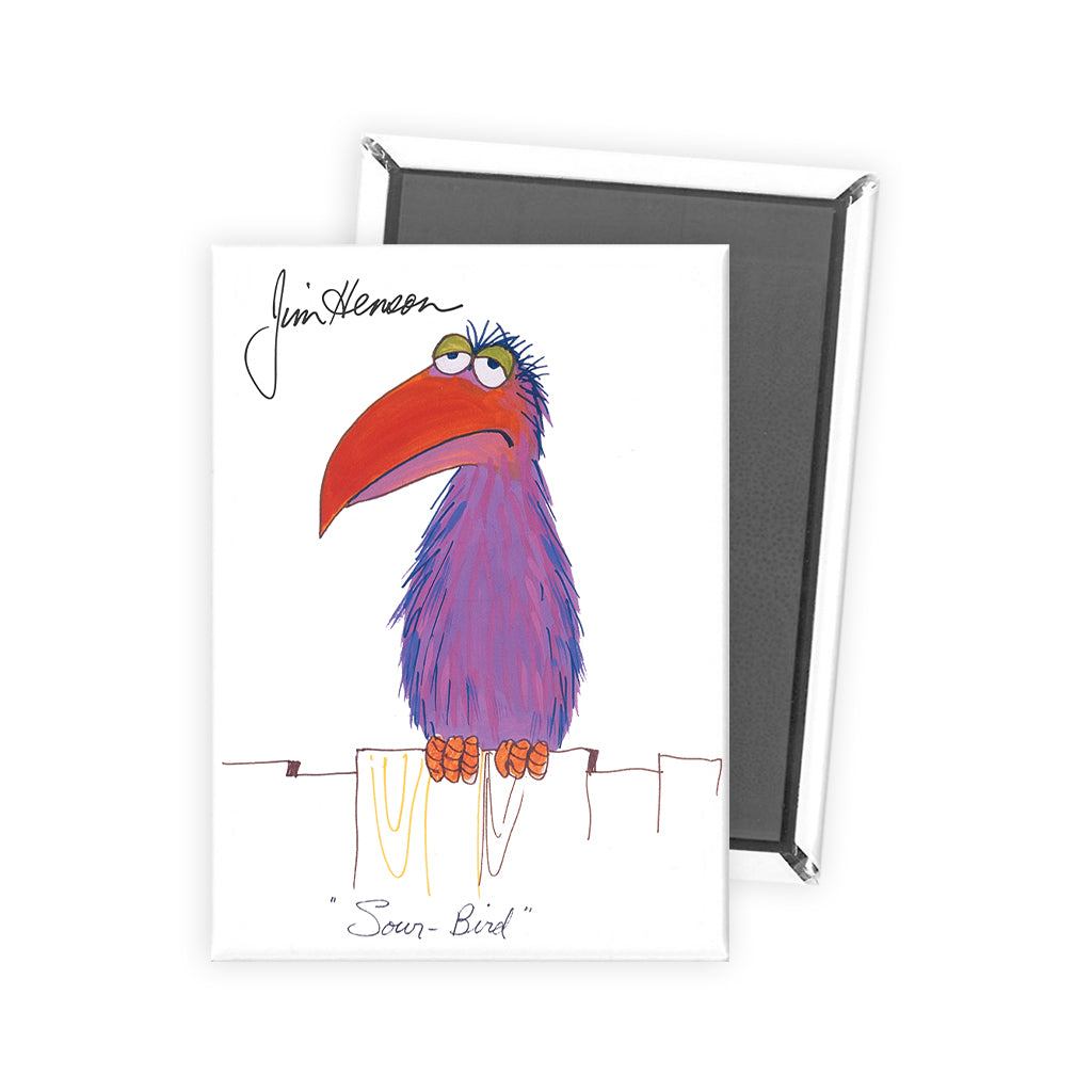 Sour Bird - Jim Henson's Signature Magnet