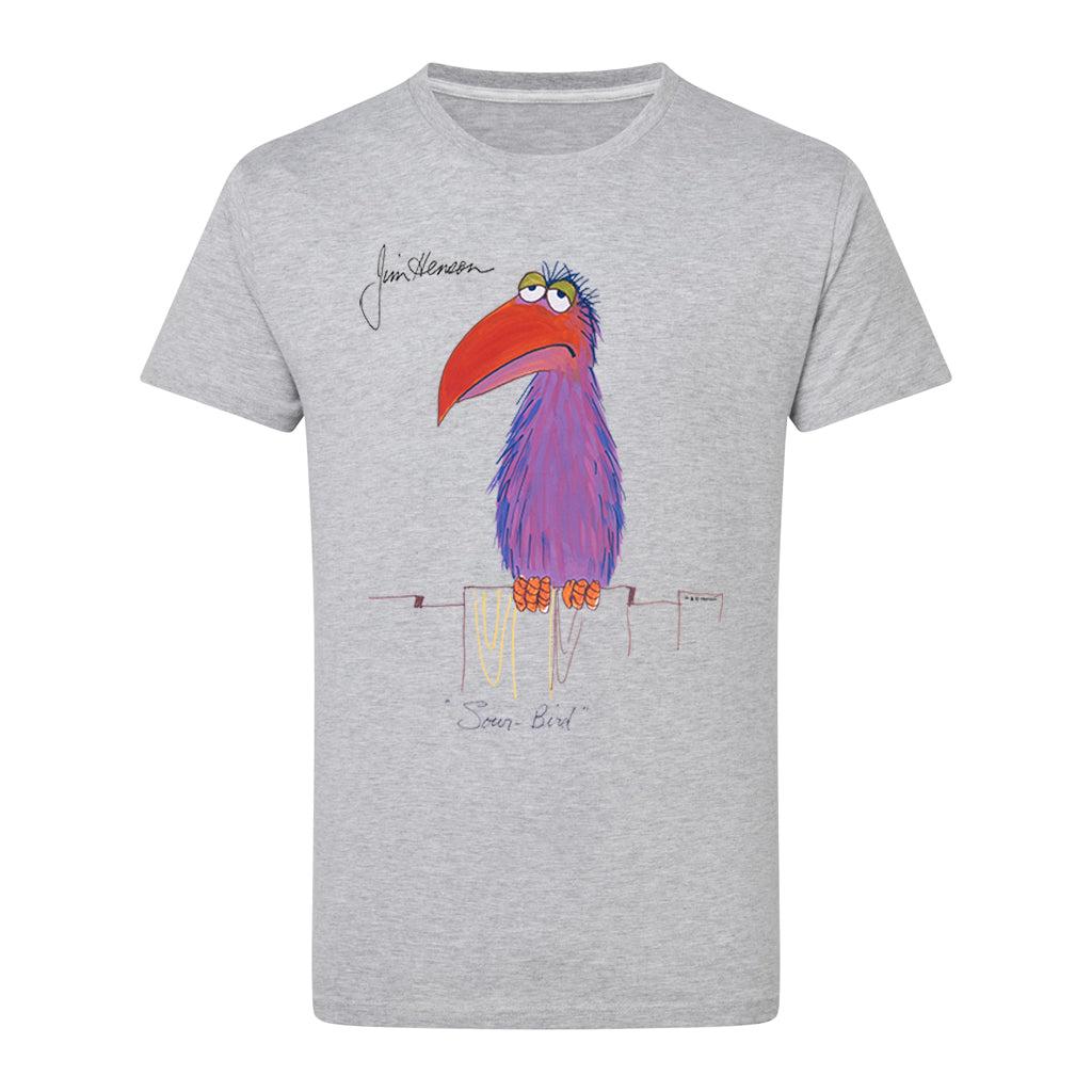 Sour Bird - Jim Henson's Signature T-Shirt Grey