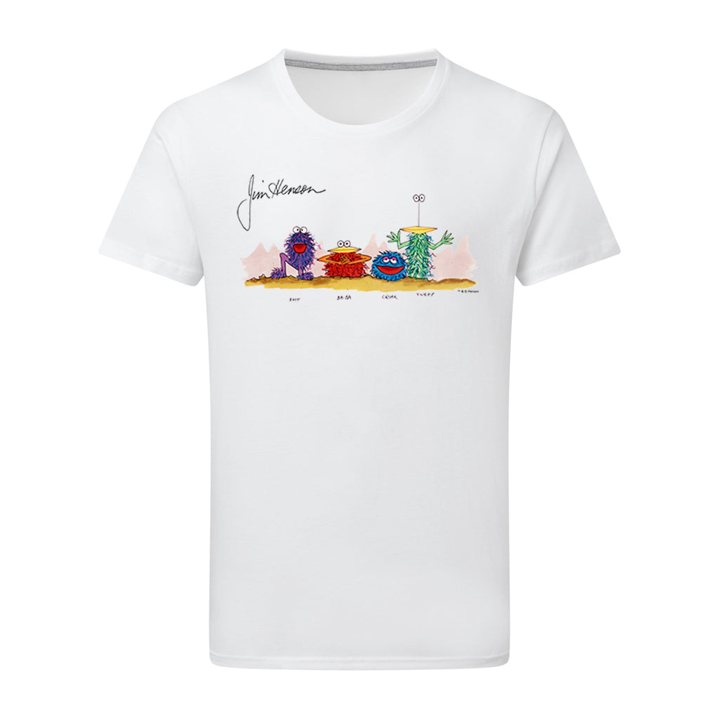 Hoot Baba - Jim Henson's Signature T-Shirt White