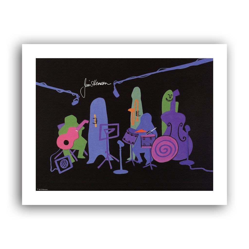 Jazz Doodles - Jim Henson's Signature Art Print