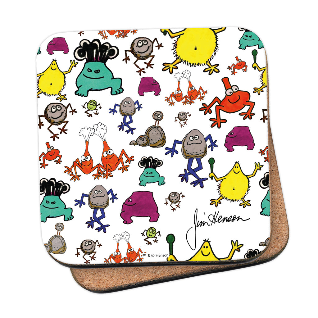 Creatures Pattern - Jim Henson's Signature Coaster
