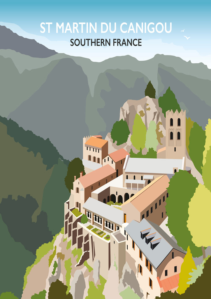 St Martin Du Canigou, France
