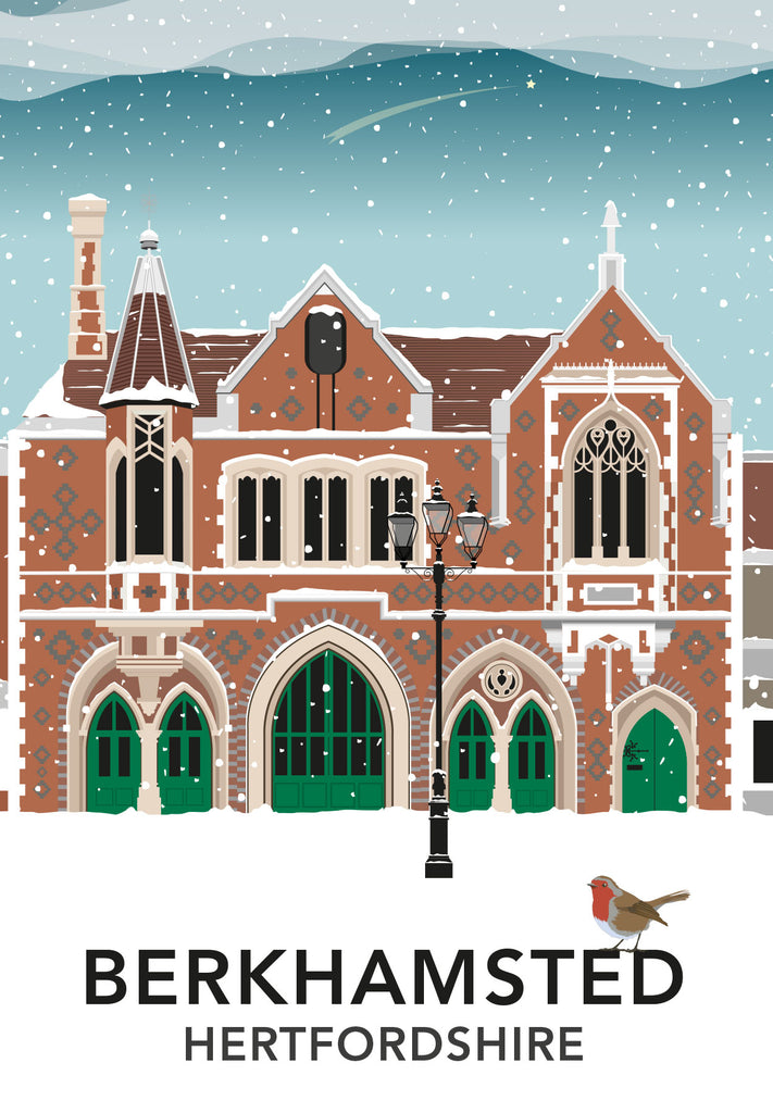 Berkhamsted Town Hall Winter
