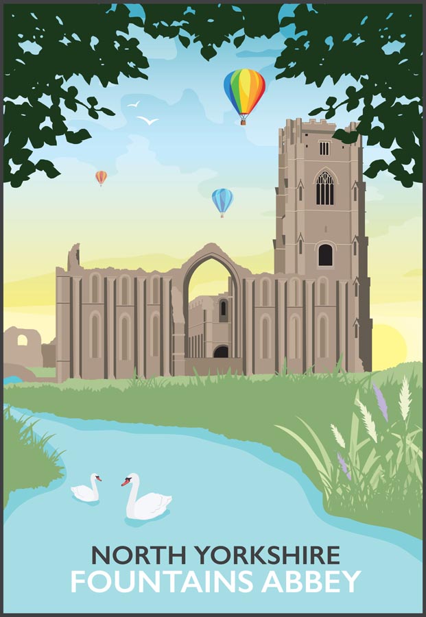 Fountain's Abbey, North Yorkshire