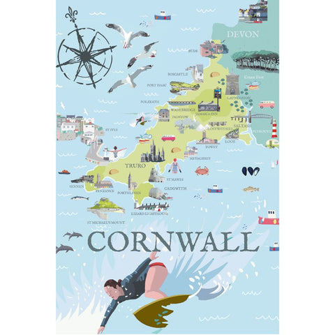 BOYNS216:Cornwall map