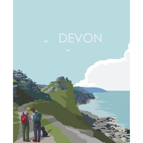 BOYNS225:Devon, Coast Path