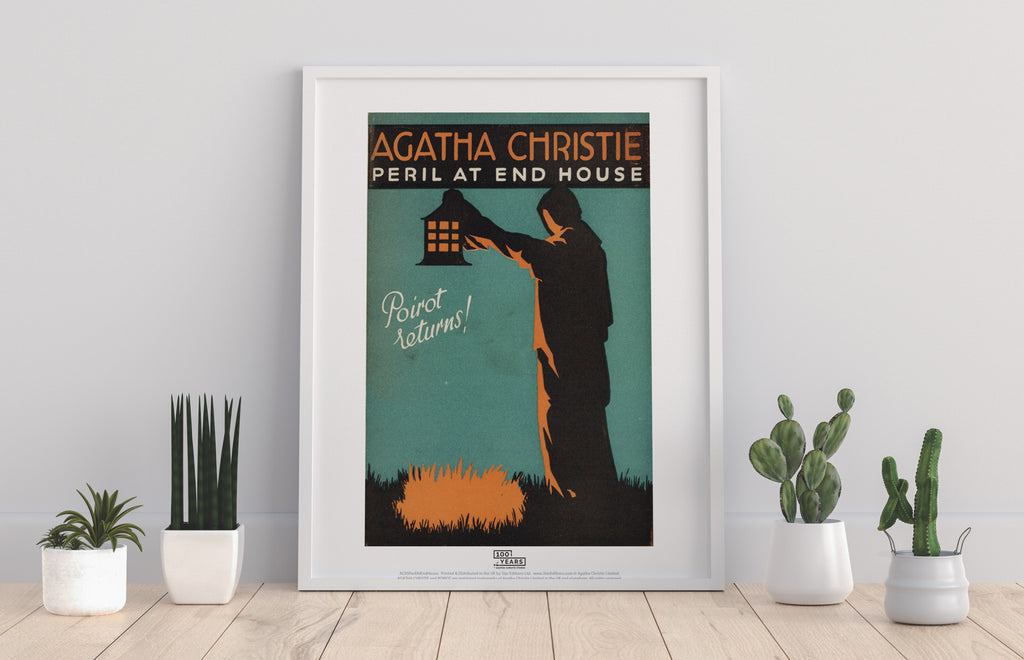 Agatha Christie - Peril At End House - Premium Art Print