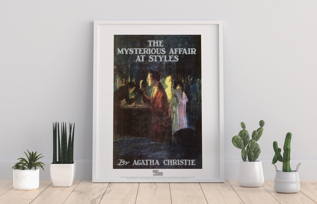 Agatha Christie - The Mysterious Affair At Styles Art Print